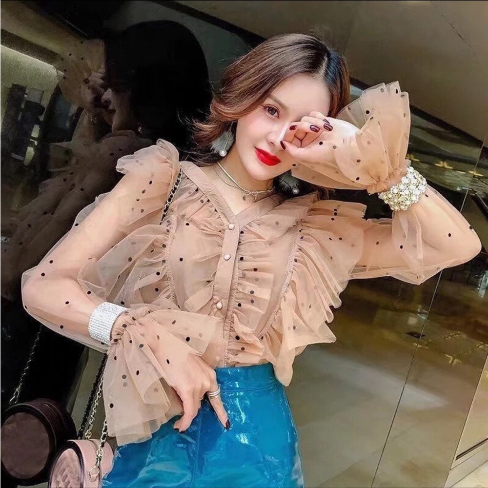 tulle blouse i wore it once